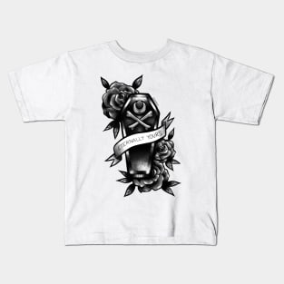 eternally yours (grayscale) Kids T-Shirt